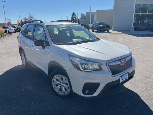 Photo of 2020 Crystal White Pearl Subaru Forester