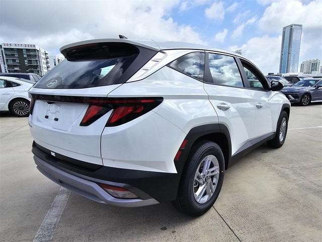 Photo of 2025 Serenity White Pearl Hyundai TUCSON