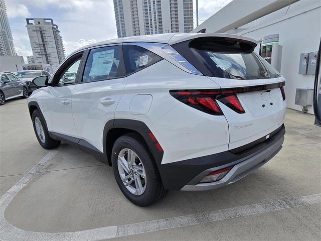 Photo of 2025 Serenity White Pearl Hyundai TUCSON