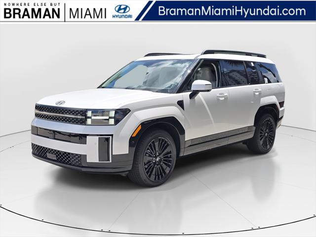 Photo of 2025 Serenity White Hyundai SANTA FE HEV