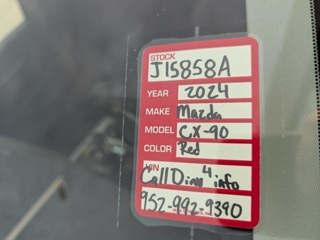 Photo of 2024 Artisan Red Metallic Mazda CX-90