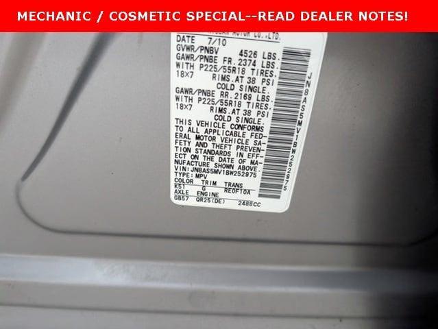 Photo of 2011 Platinum Graphite Nissan Rogue