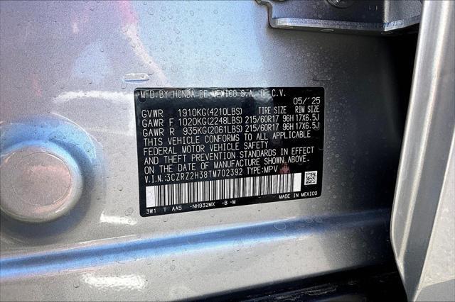 Photo of 2026 Solar Silver Metallic Honda HR-V