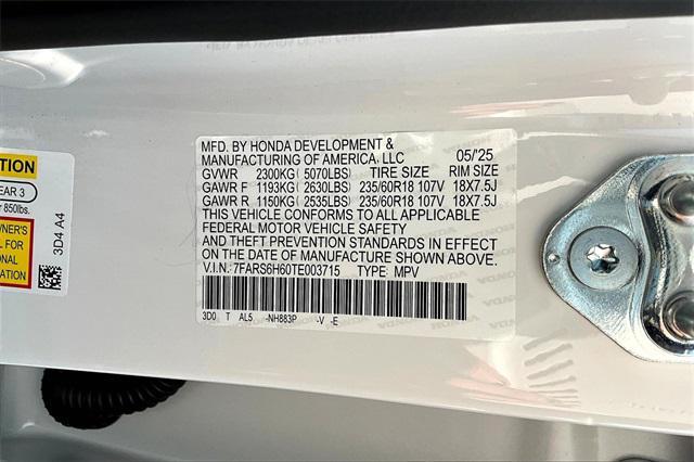Photo of 2026 Platinum White Honda CR-V Hybrid