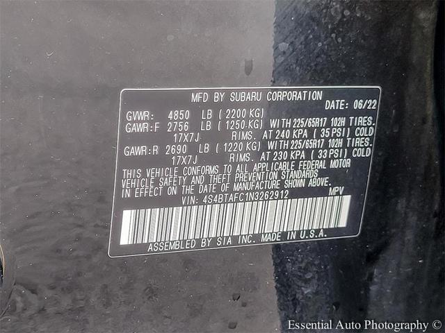 Photo of 2022 Crystal Black Silica Subaru Outback