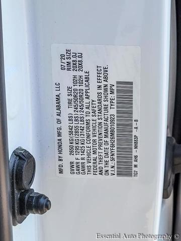 Photo of 2021 Platinum White Pearl Honda Pilot