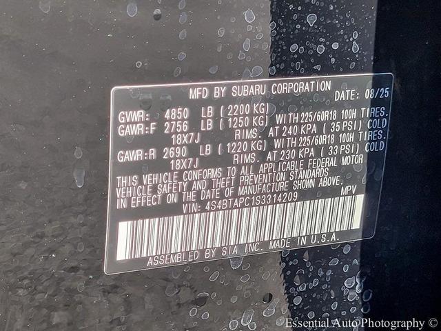 Photo of 2025 Crystal Black Silica Subaru Outback