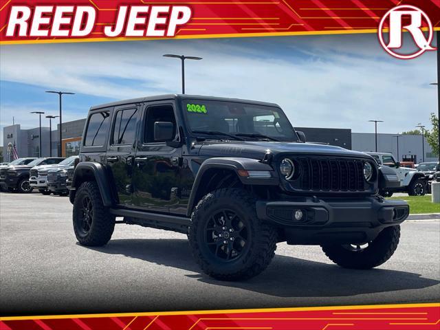 Photo of 2024 Black Clearcoat Jeep Wrangler