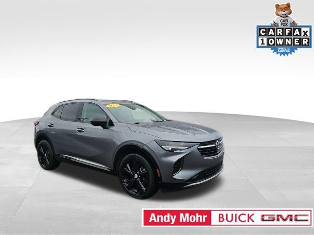 Photo of 2021 Satin Steel Gray Metallic Buick Envision