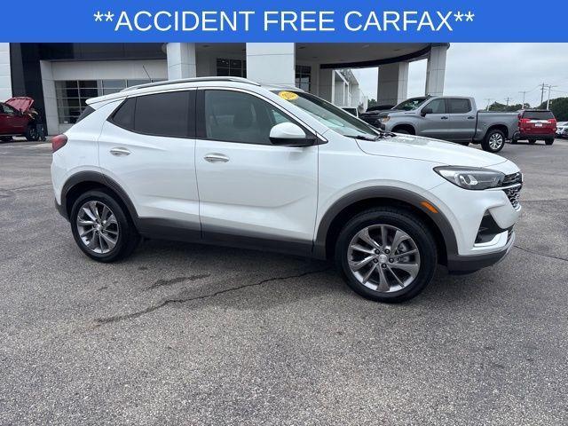 Photo of 2023 White Frost Tri-Coat Buick Encore GX