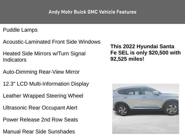 Photo of 2022 Shimmering Silver Pearl Hyundai SANTA FE
