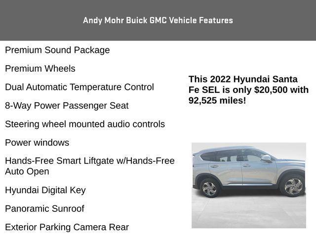 Photo of 2022 Shimmering Silver Pearl Hyundai SANTA FE