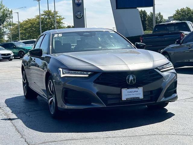 Photo of 2025 Liquid Carbon Metallic Acura TLX