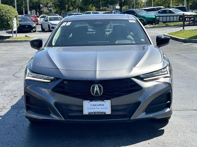 Photo of 2025 Liquid Carbon Metallic Acura TLX