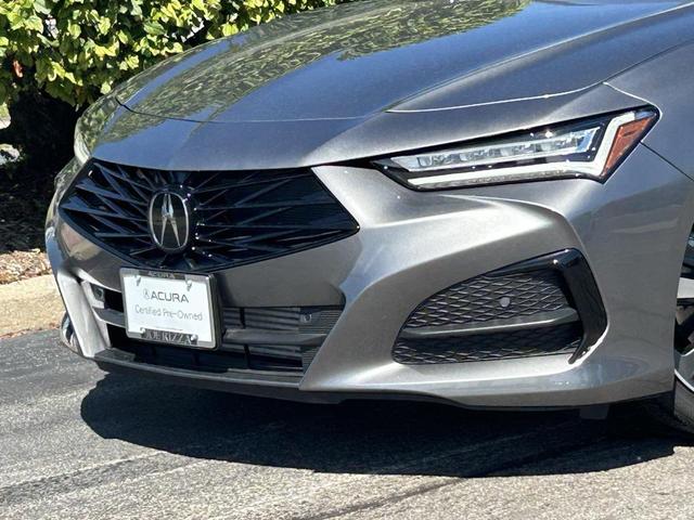 Photo of 2025 Liquid Carbon Metallic Acura TLX