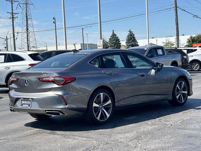 Photo of 2025 Liquid Carbon Metallic Acura TLX