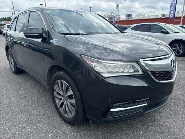 Photo of 2015 Crystal Black Pearl Acura MDX