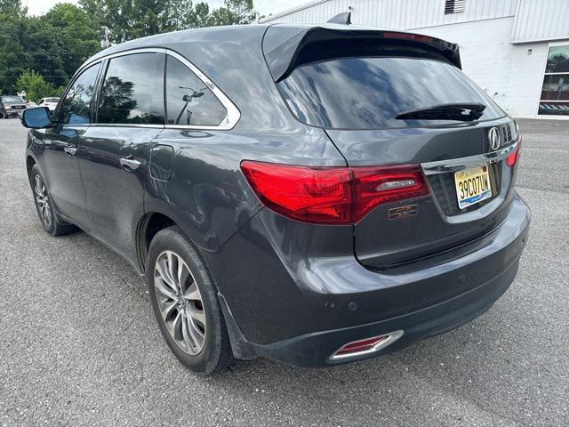 Photo of 2015 Crystal Black Pearl Acura MDX