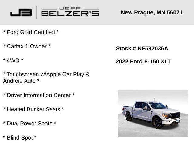 Photo of 2022 Oxford White Ford F-150