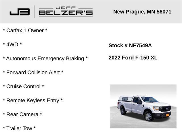 Photo of 2022 Oxford White Ford F-150