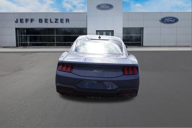 Photo of 2025 Vapor Blue Metallic Ford Mustang