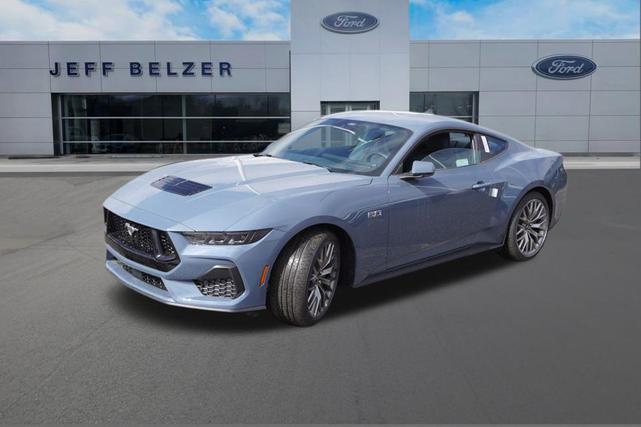 Photo of 2025 Vapor Blue Metallic Ford Mustang