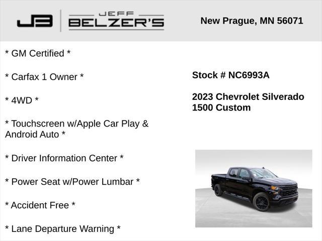 Photo of 2023 Black Chevrolet Silverado 1500