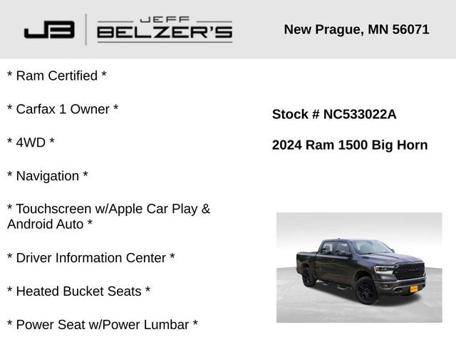 Photo of 2024 Granite Crystal Metallic Clearcoat RAM 1500