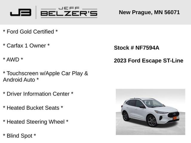 Photo of 2023 Oxford White Ford Escape
