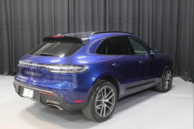 Photo of 2024 Gentian Blue Metallic Porsche Macan