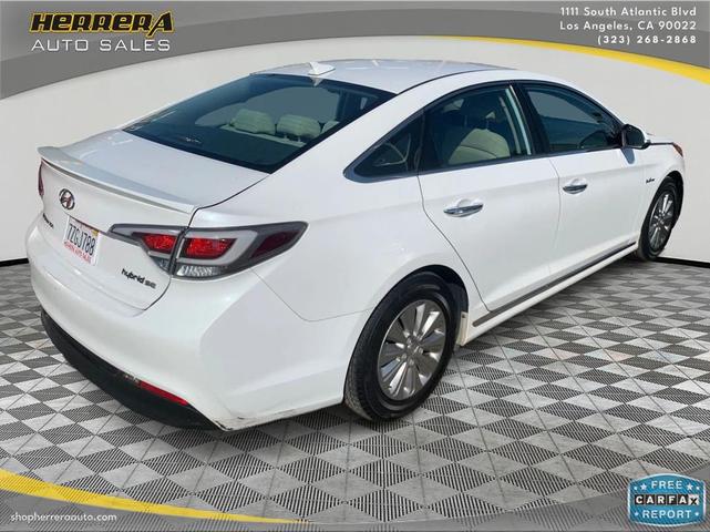 Photo of 2017 Hyper White Hyundai SONATA Hybrid