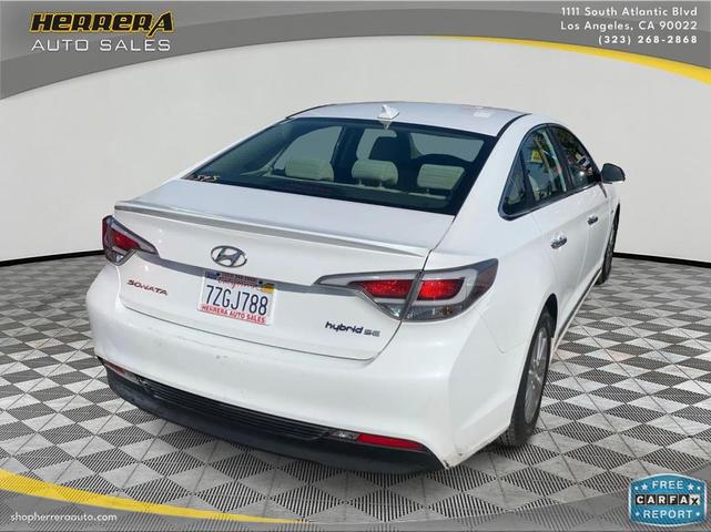 Photo of 2017 Hyper White Hyundai SONATA Hybrid
