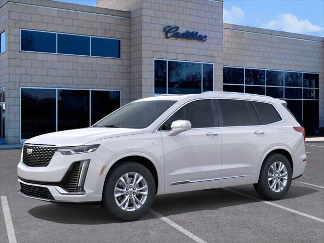 Photo of 2025 Crystal White Tricoat Cadillac XT6