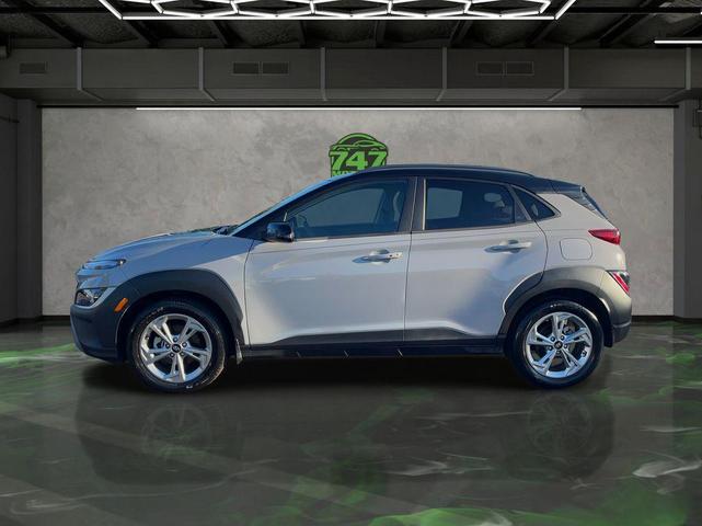 Photo of 2023 Cyber Silver w/Black Roof Hyundai KONA