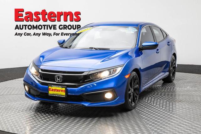 Photo of 2020 Aegean Blue Metallic Honda Civic