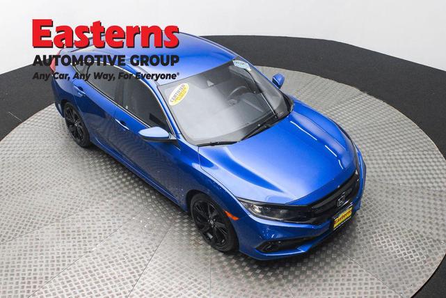 Photo of 2020 Aegean Blue Metallic Honda Civic