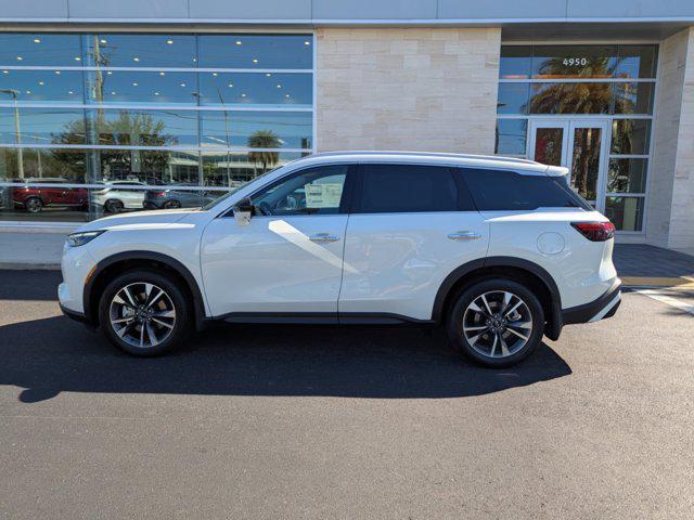 Photo of 2025 Majestic White INFINITI QX60