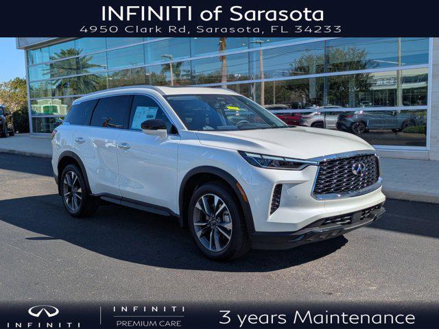 Photo of 2025 Majestic White INFINITI QX60