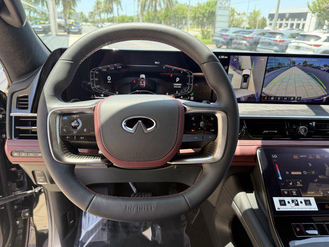 Photo of 2025 Mineral Black INFINITI QX80