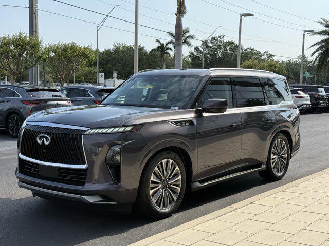 Photo of 2025 Anthracite Gray INFINITI QX80