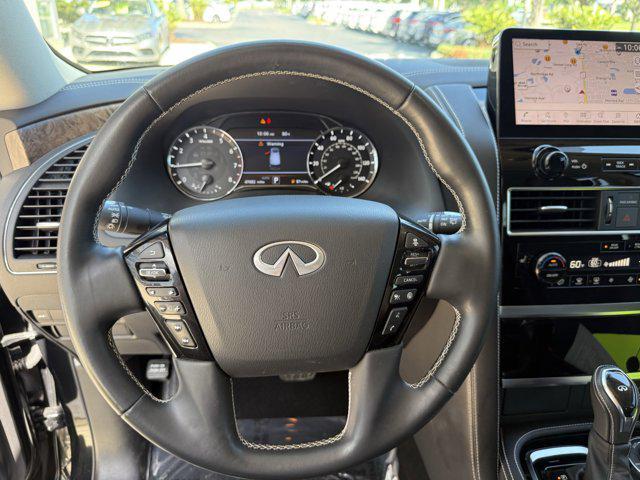 Photo of 2024 Mineral Black INFINITI QX80