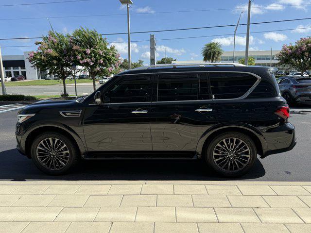 Photo of 2024 Mineral Black INFINITI QX80