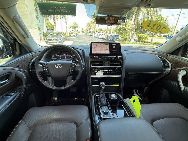 Photo of 2024 Mineral Black INFINITI QX80