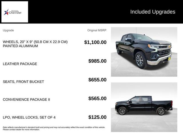 Photo of 2025 Black Chevrolet Silverado 1500