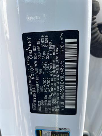 Photo of 2022 White Hyundai PALISADE