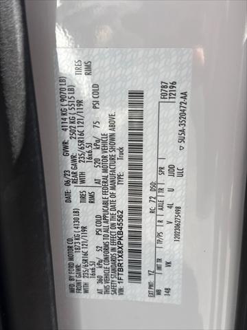 Photo of 2023 White Ford Transit-250