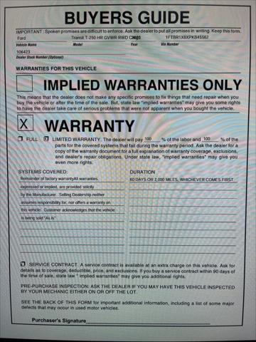 Photo of 2023 White Ford Transit-250