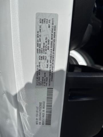 Photo of 2023 White RAM ProMaster 1500