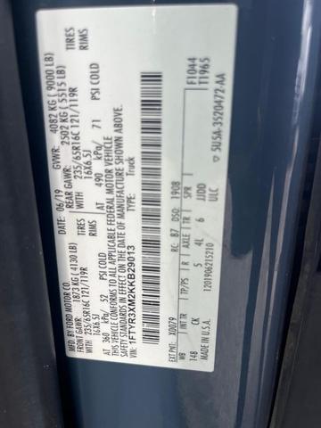 Photo of 2019 Blue Ford Transit-250
