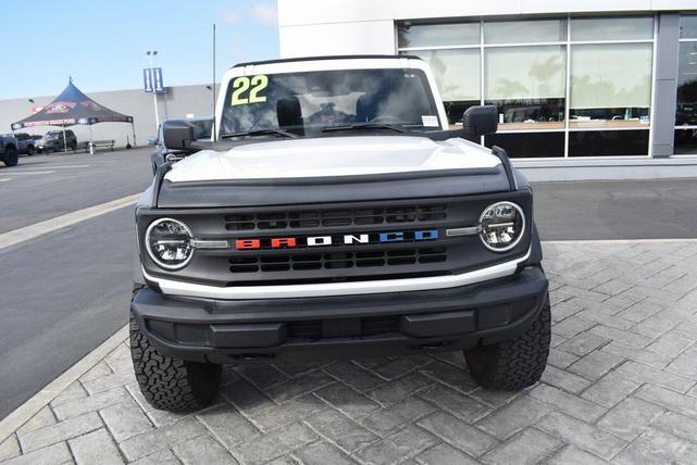 Photo of 2022 OXFORD WHITE Ford Bronco